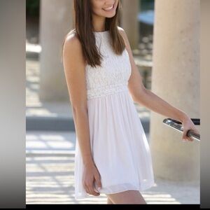 Splendid Junior Light Pink Sleeveless A line Dress size Junior M